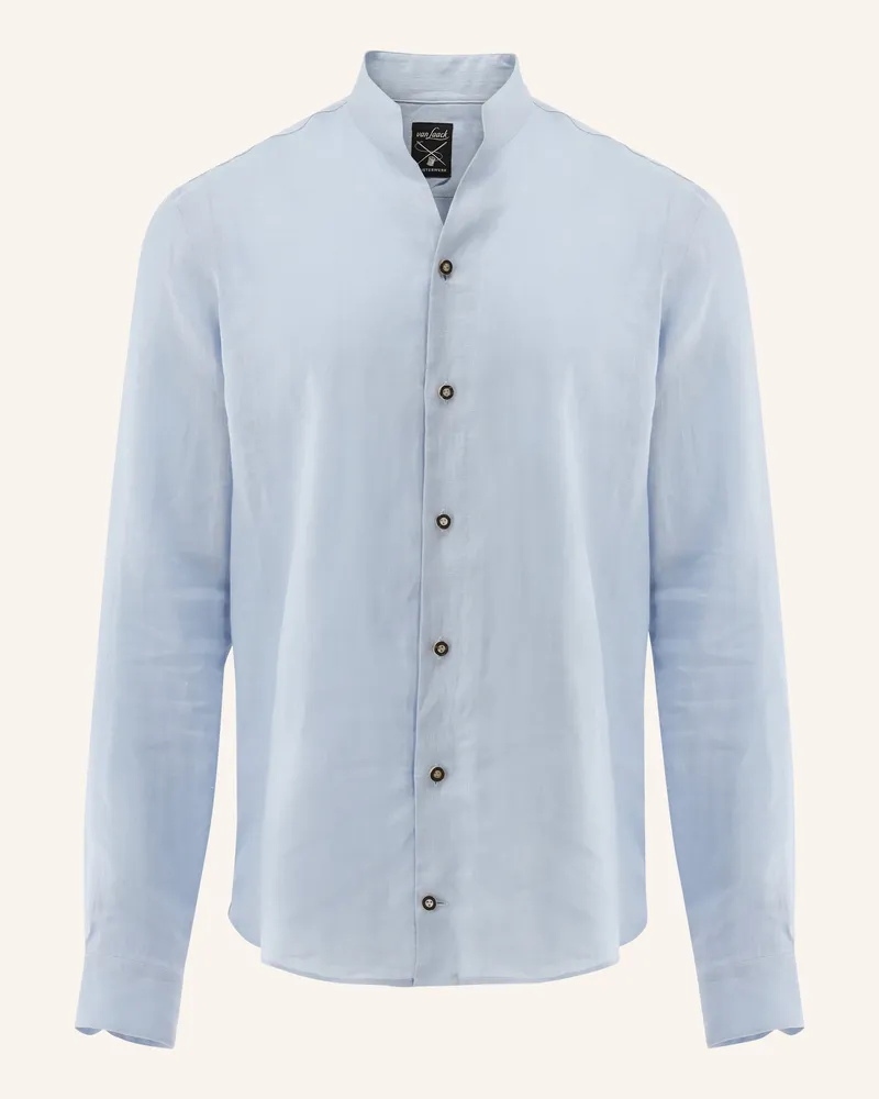 van Laack Hemd Slim Fit blau Hellblau