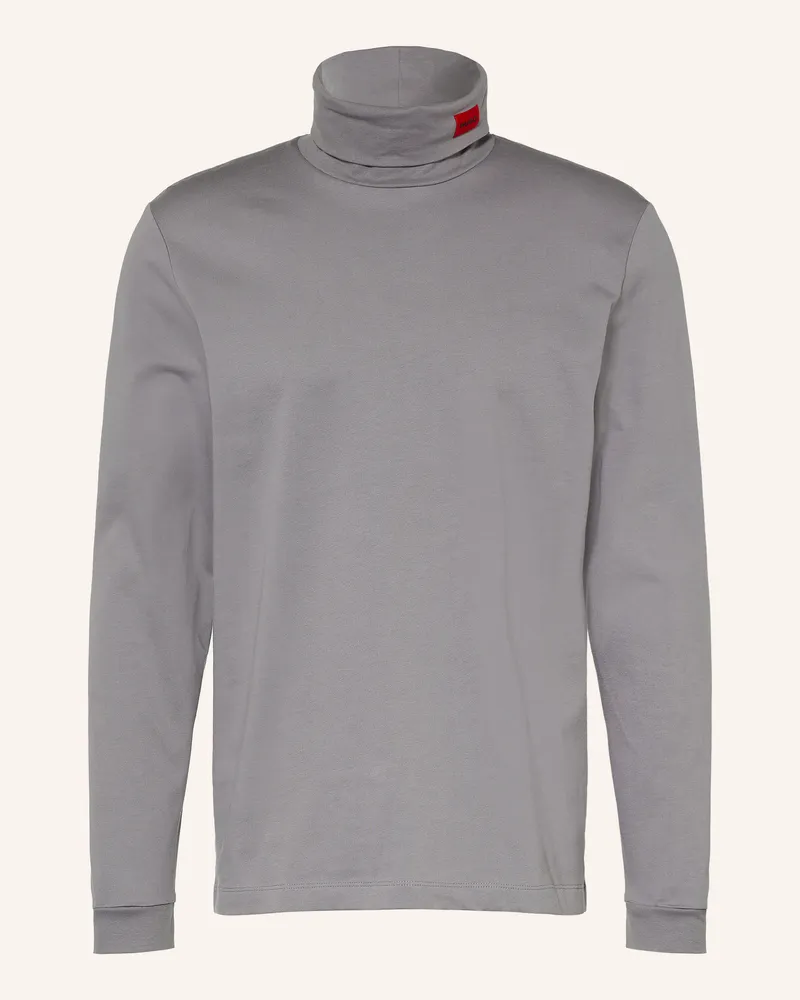 HUGO BOSS Rollkragenshirt Derollo grau Grau