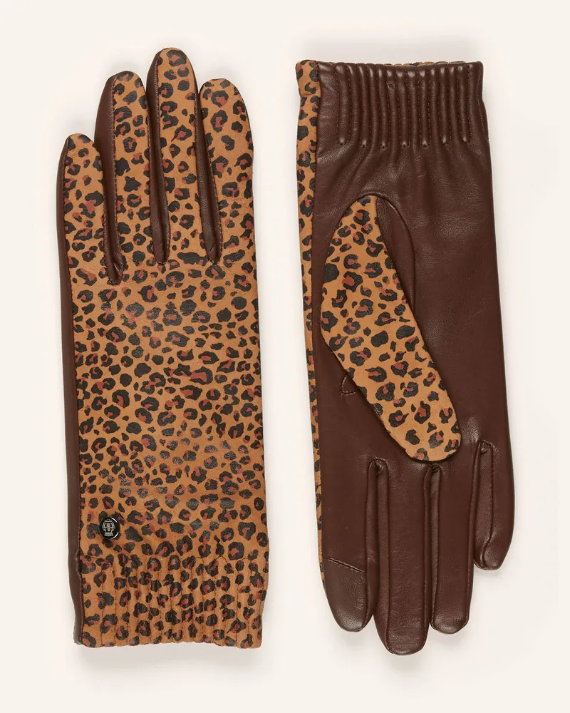 Roeckl Lederhandschuhe SERENGETI Braun