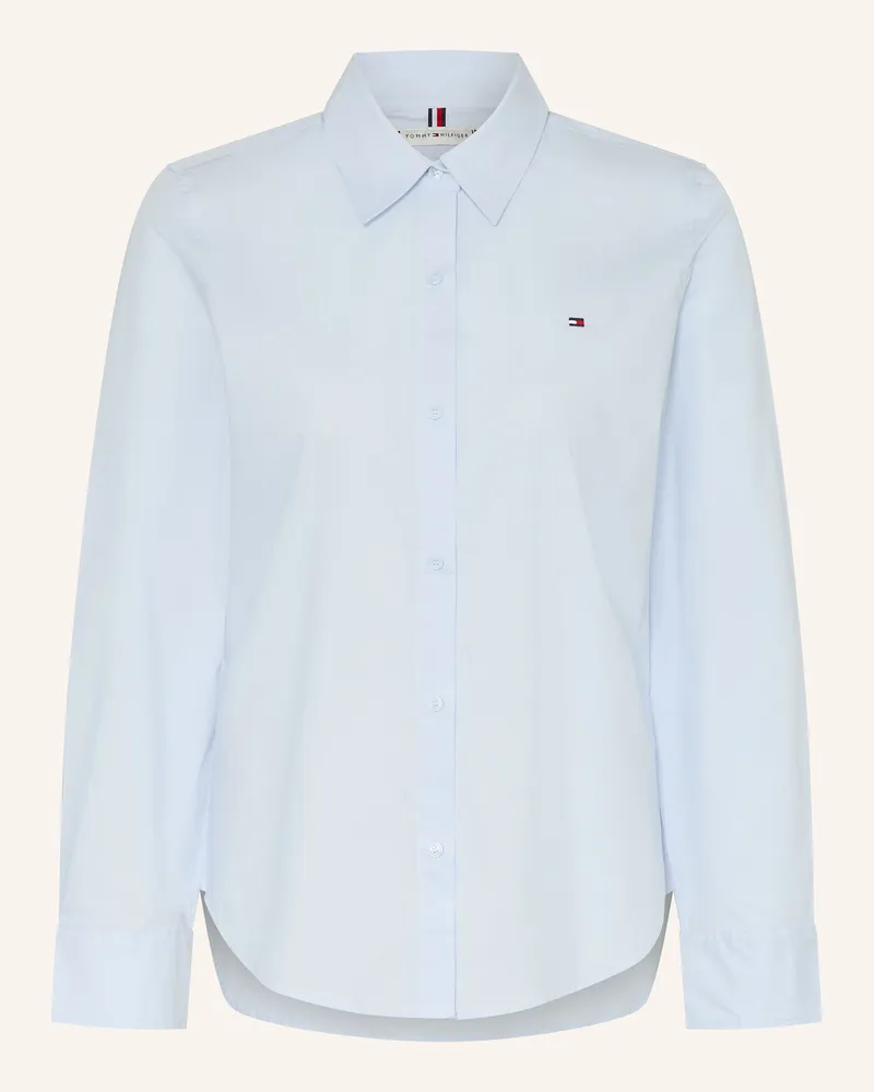 Tommy Hilfiger Hemdbluse blau Hellblau