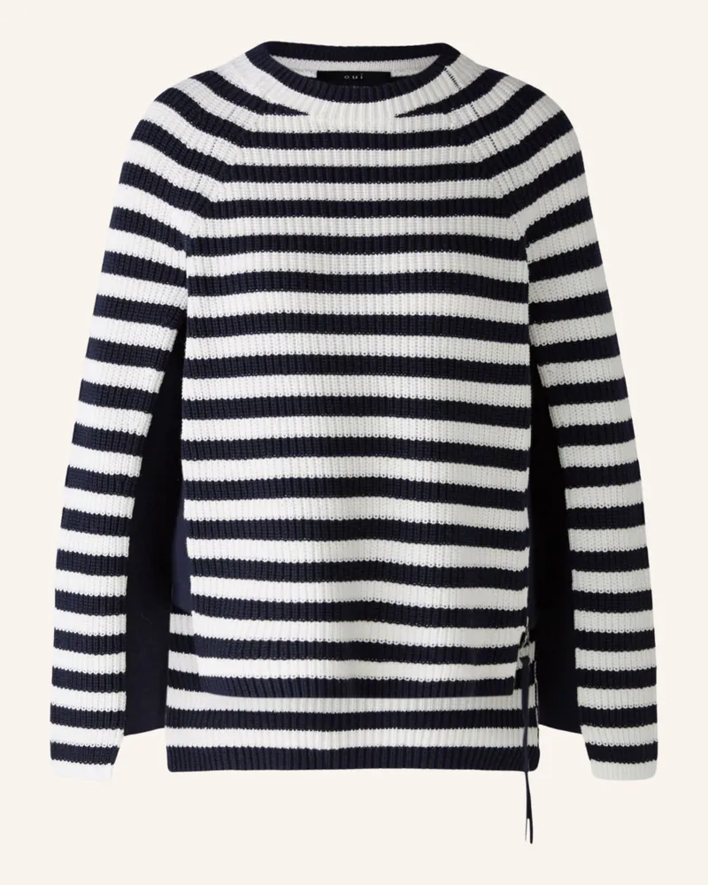 Oui  Pullover Blau