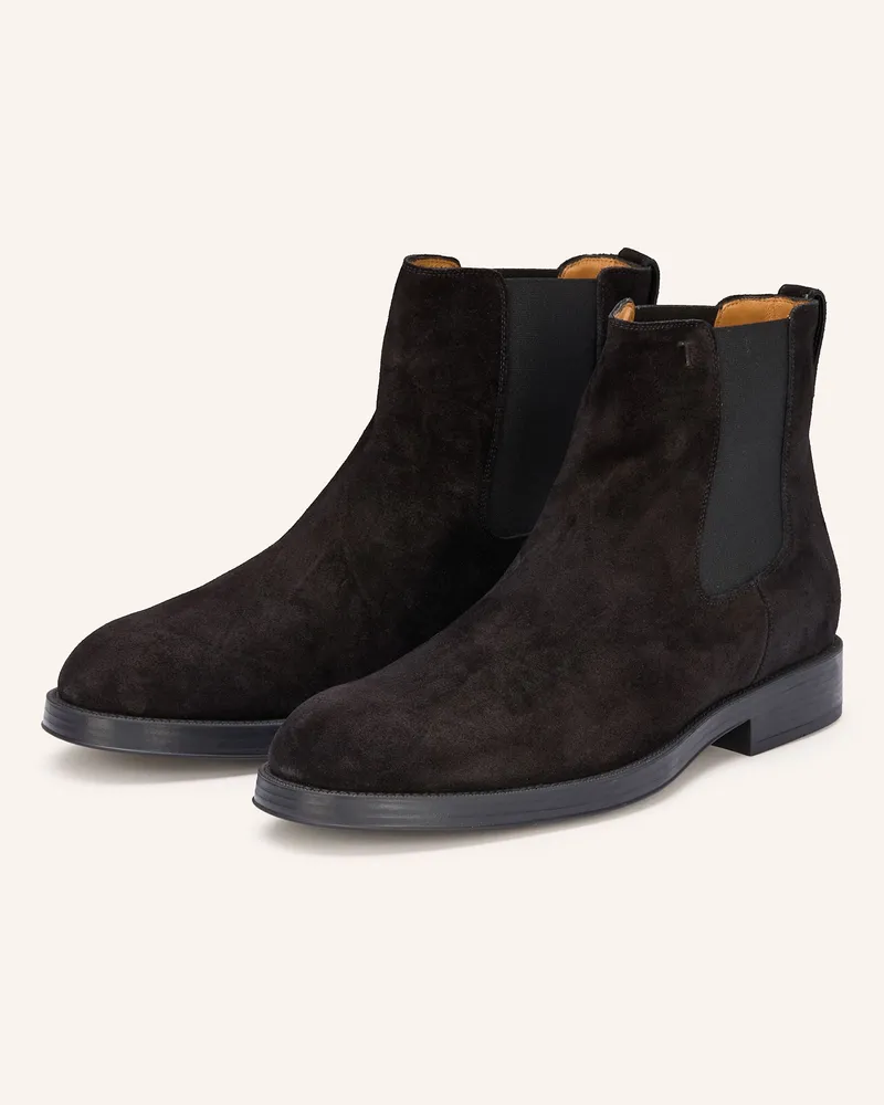 TOD'S Chelsea-Boots schwarz Schwarz
