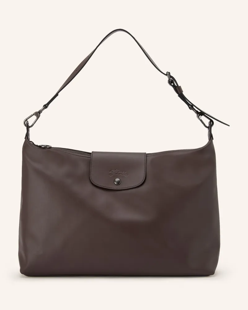 Longchamp Schultertasche Le Pliage Xtra Xl braun Dunkelbraun