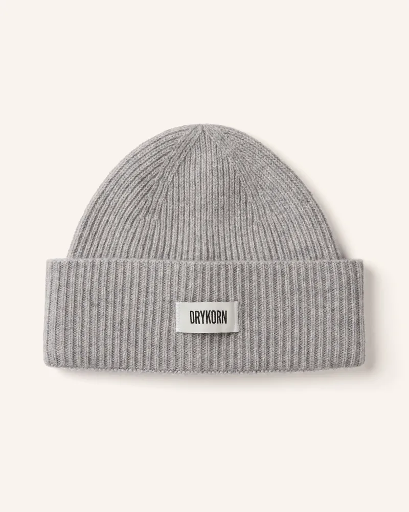 Drykorn Cashmere-Mütze Moah grau Grau