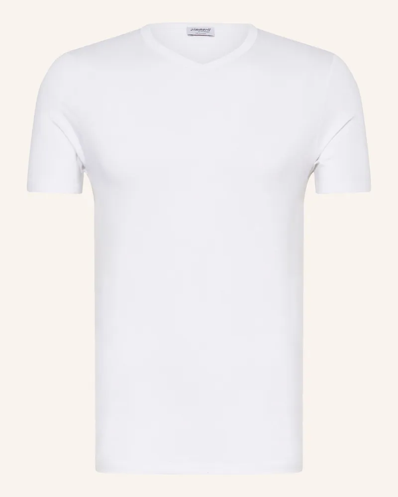 Zimmerli T-Shirt Pureness weiss Weiss