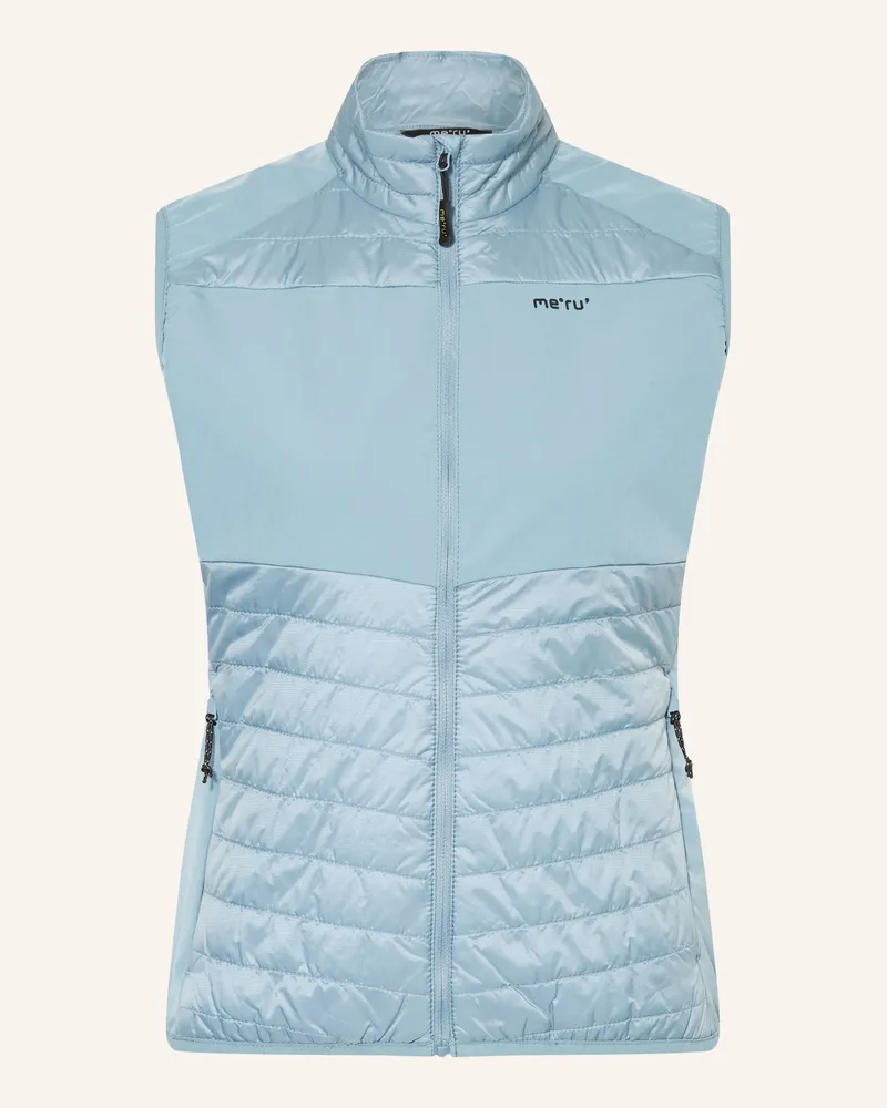 me°ru' Hybrid-Weste JAUJA Hellblau