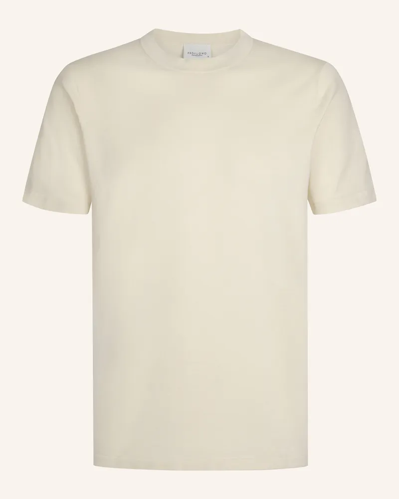 Profuomo T-Shirt weiss Weiss