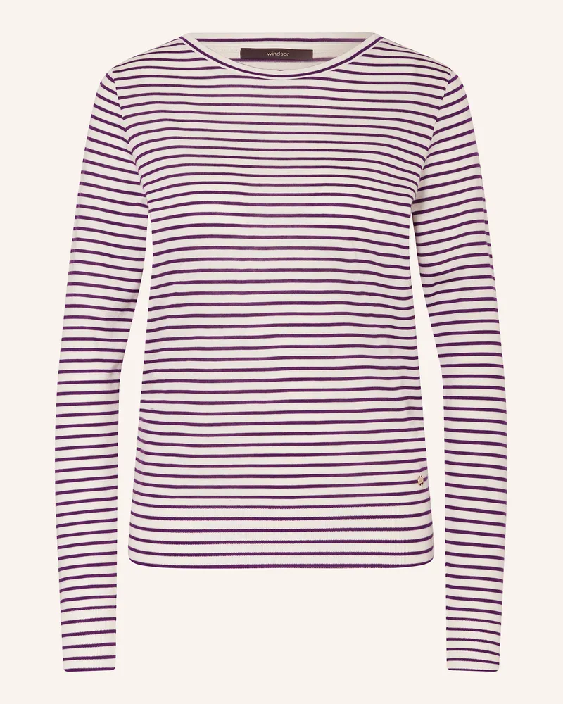 windsor. Longsleeve Weiss