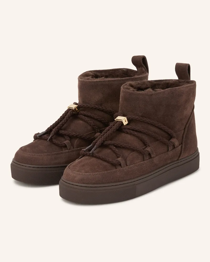 INUIKII Boots Classic Low braun Dunkelbraun