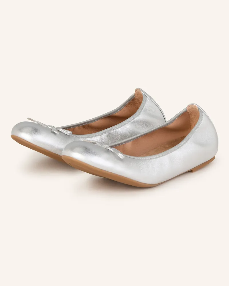 Unisa Ballerinas Acor silber Silber