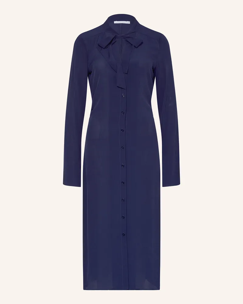 Patrizia Pepe Schluppenkleid blau Dunkelblau