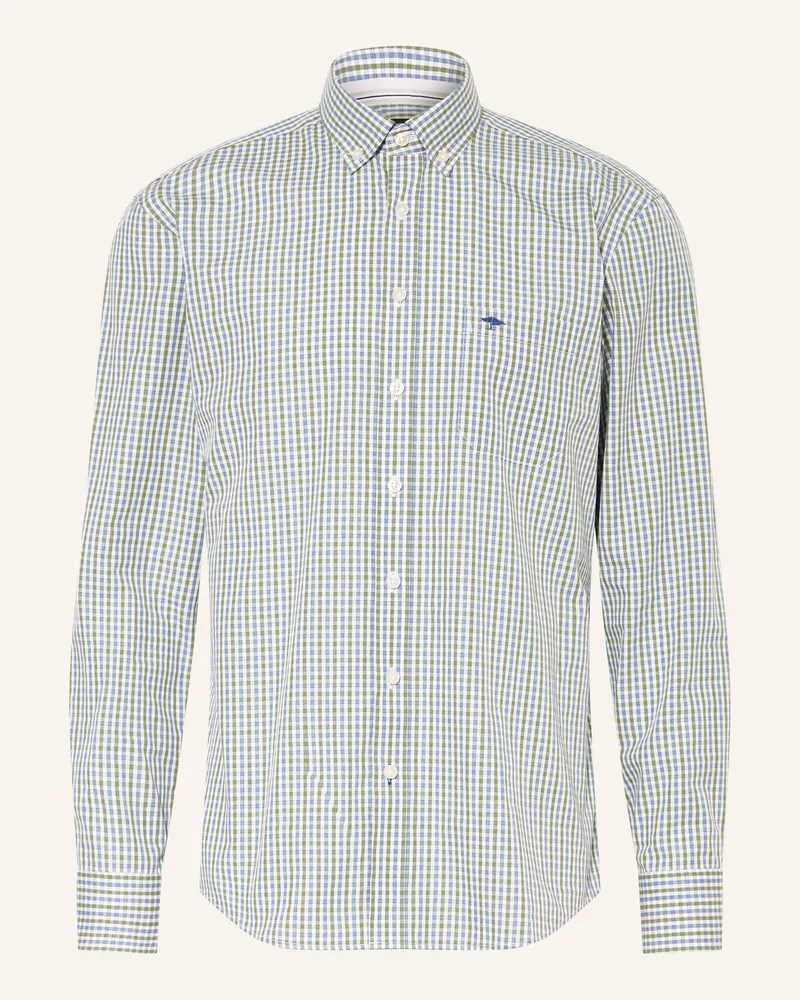 Fynch-Hatton Hemd Regular Fit Grün