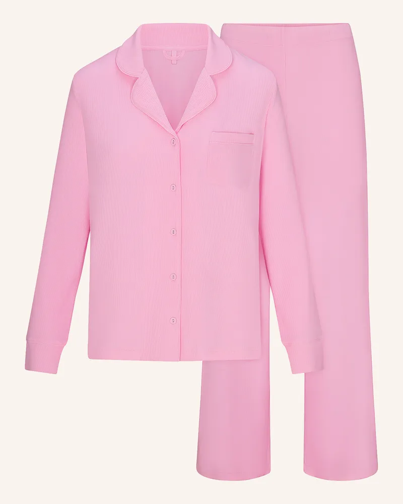 SKIMS Lounge-Set Soft Lounge rosa Bubblegum