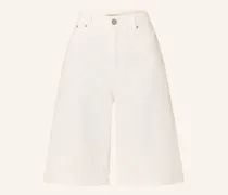 Jeans-Bermudas weiss