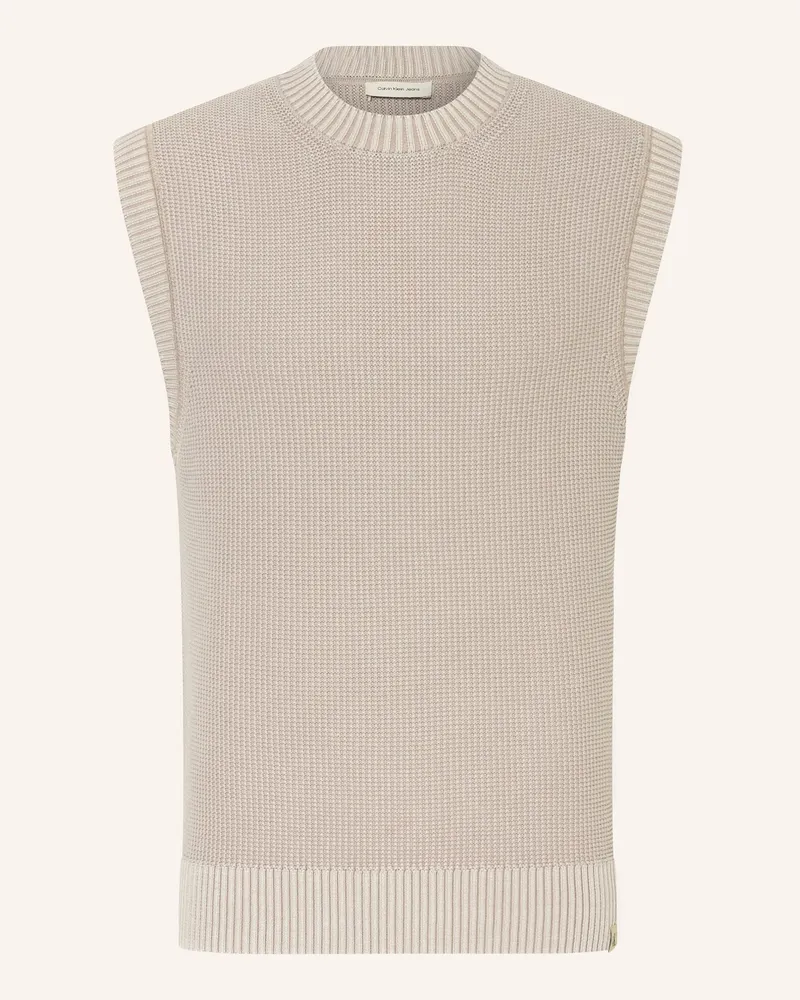 Calvin Klein Pullunder Braun