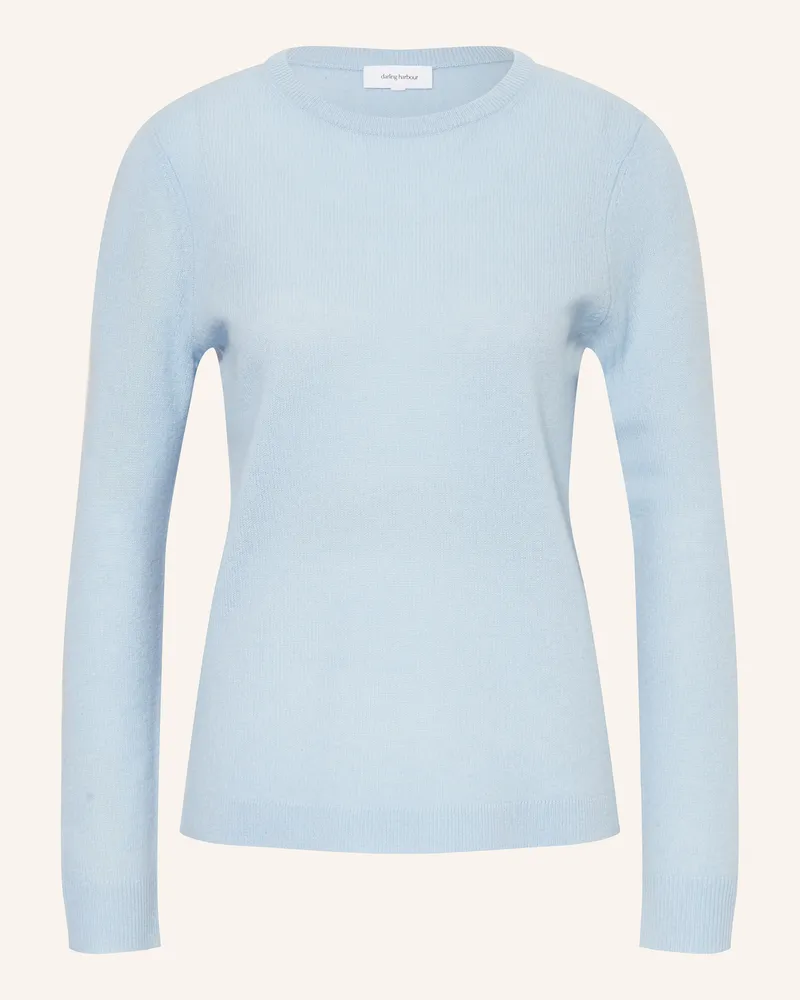 Darling Harbour Cashmere-Pullover Himmelblau