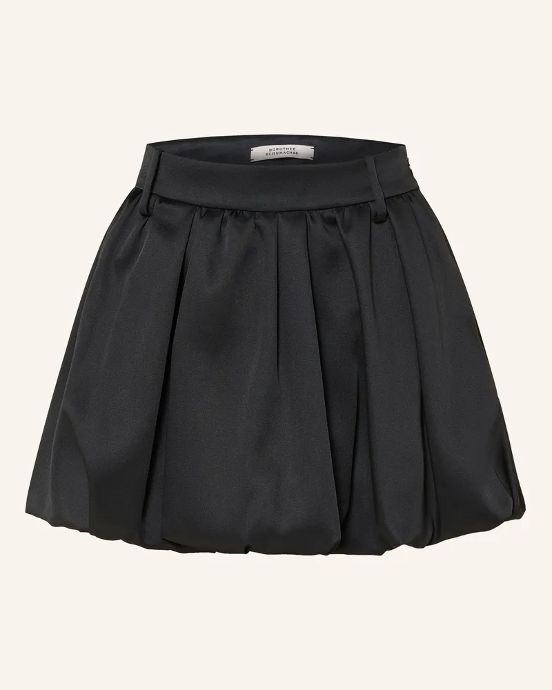 Dorothee Schumacher Satinrock SHINY STATEMENT Dunkelgrau