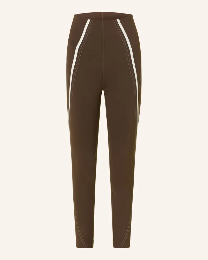 LULULEMON Tights Glow Up Shr 25in braun Dunkelbraun