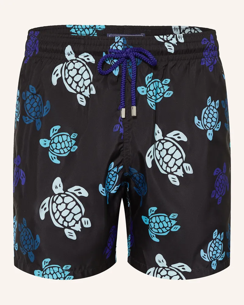 Vilebrequin Badeshorts MAHINA Schwarz