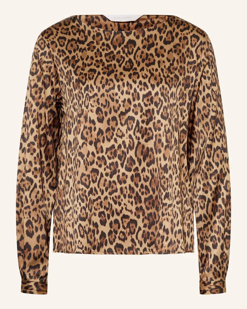 Robert Friedman Blusenshirt TEA aus Satin Camel
