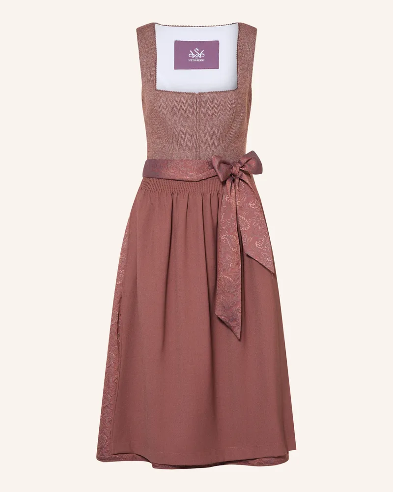 Spieth & Wensky Dirndl Karissa rosa Rot