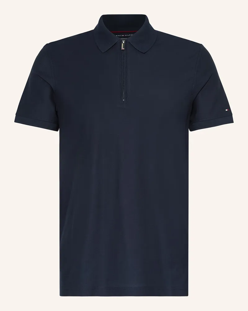 Tommy Hilfiger Jersey-Poloshirt Dunkelblau