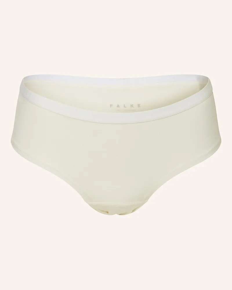 Falke Taillenpanty Daily Clima Wool Mit Merinowolle weiss Weiss
