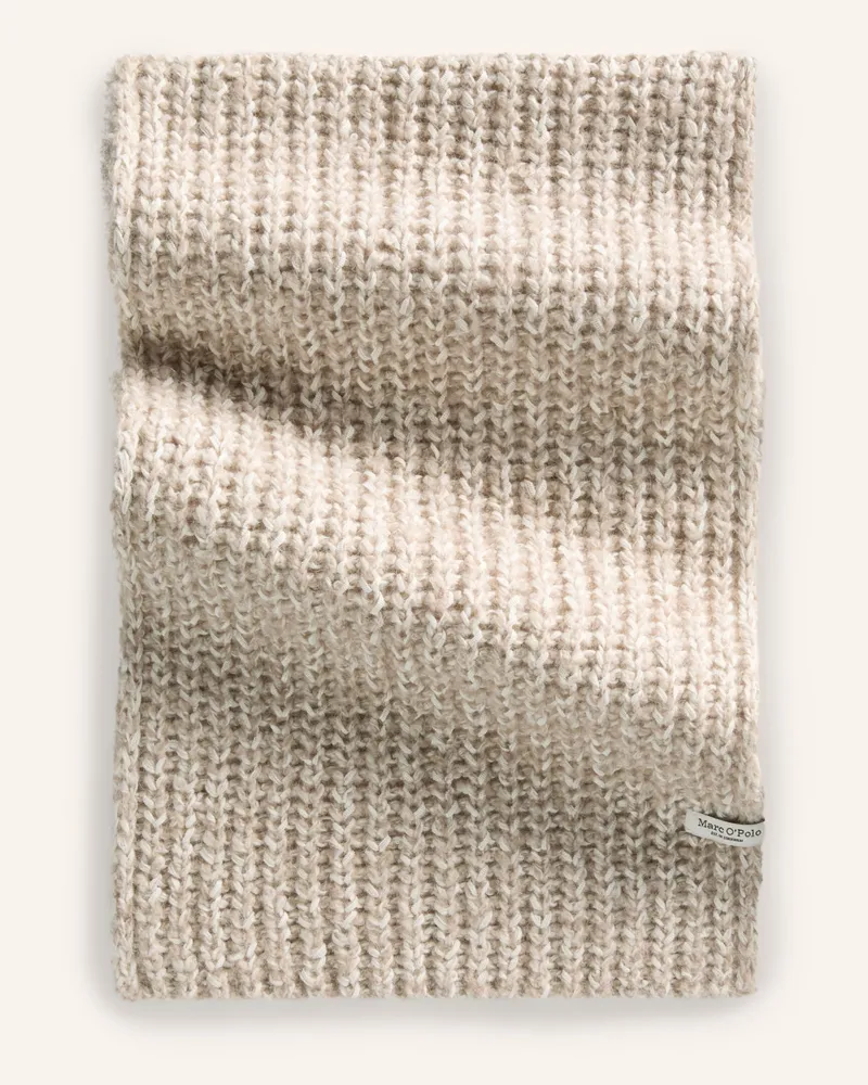 Marc O'Polo Strickschal braun Hellbraun