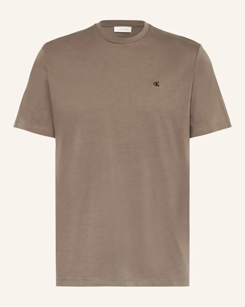 Calvin Klein T-Shirt Braun