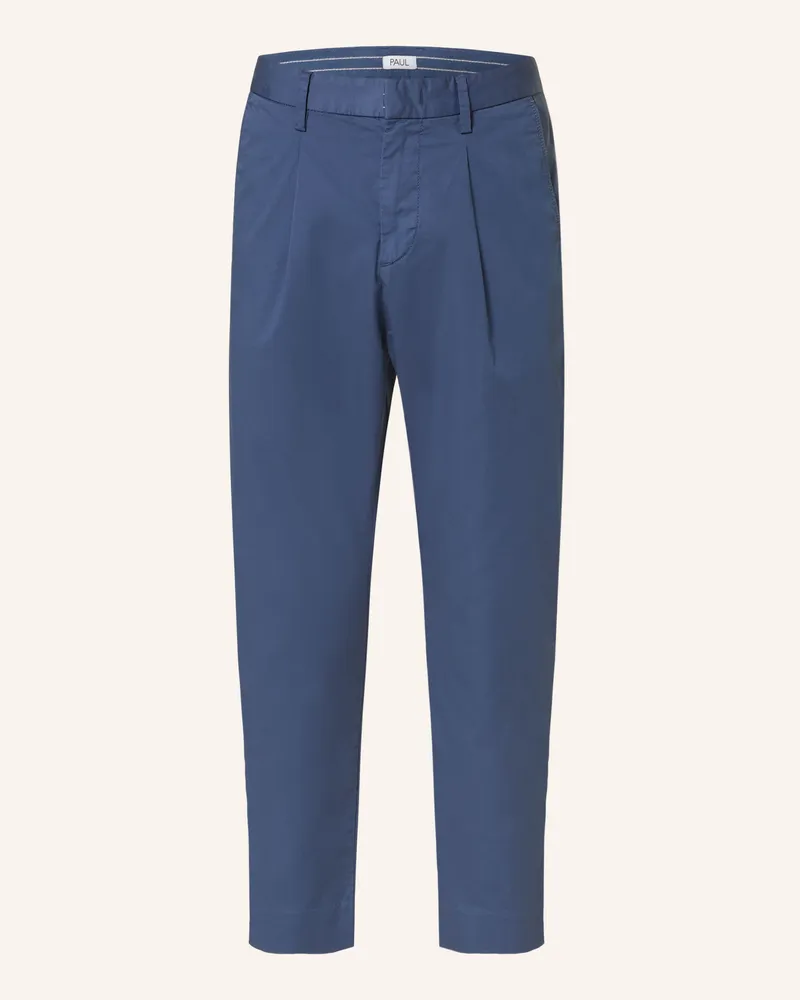 paul Chino Tapered Fit blau Blau