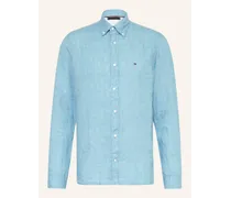 Tommy Hilfiger Leinenhemd Regular Fit Blau