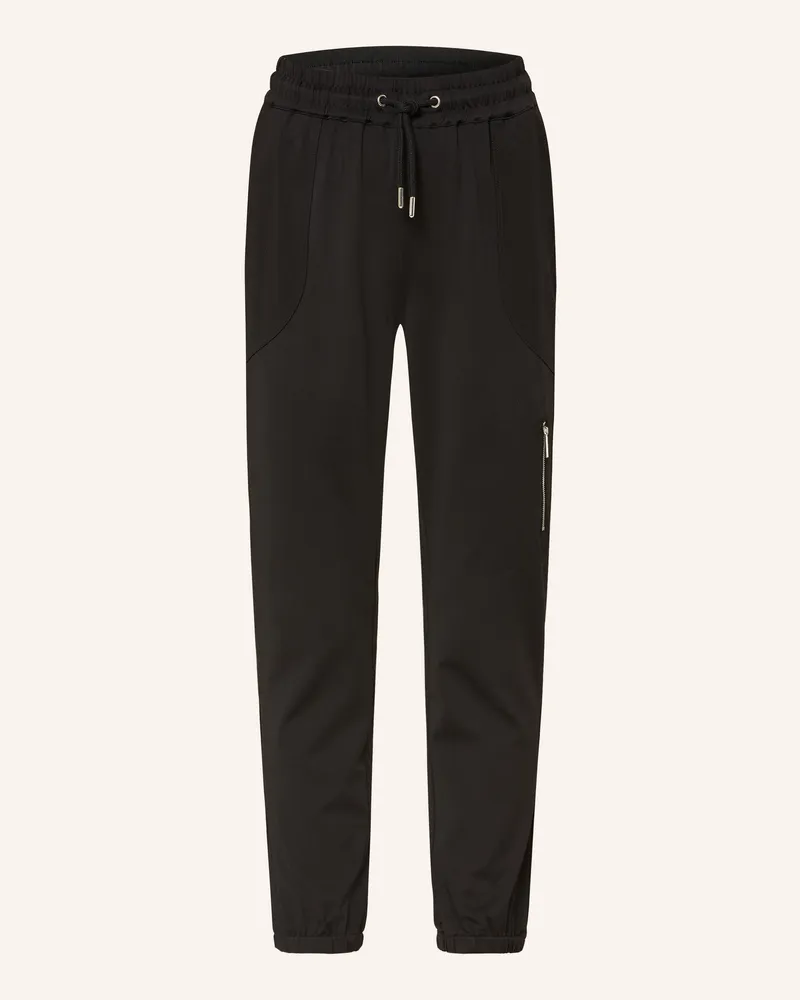 monari Hose Im Jogging-Stil schwarz Schwarz