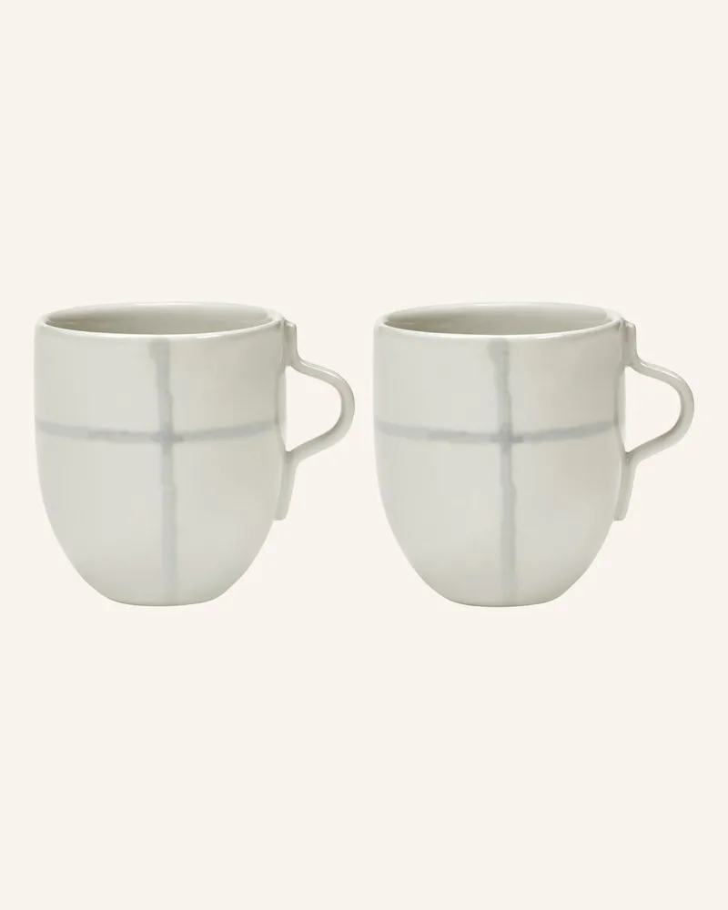 Serax 2er-Set Henkelbecher ZUMA Creme