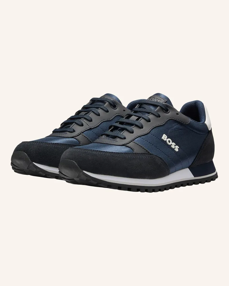 HUGO BOSS Sneaker Parkour-L_Runn_Ny_N blau Dunkelblau