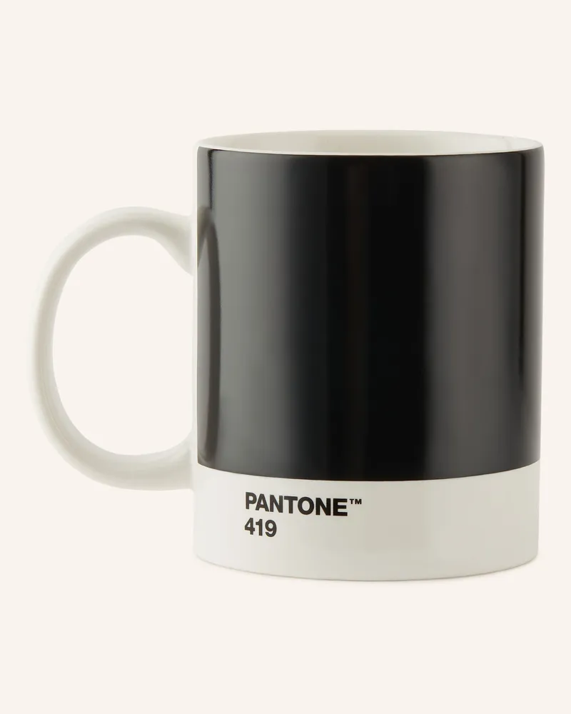 Pantone Universe Henkelbecher schwarz Schwarz