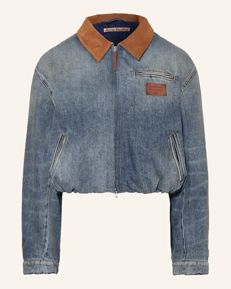 Acne Studios Jeansblouson blau Auz