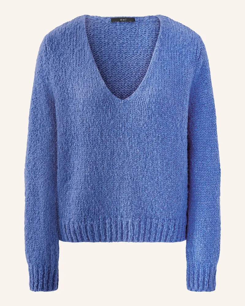 Oui  Pullover Blau
