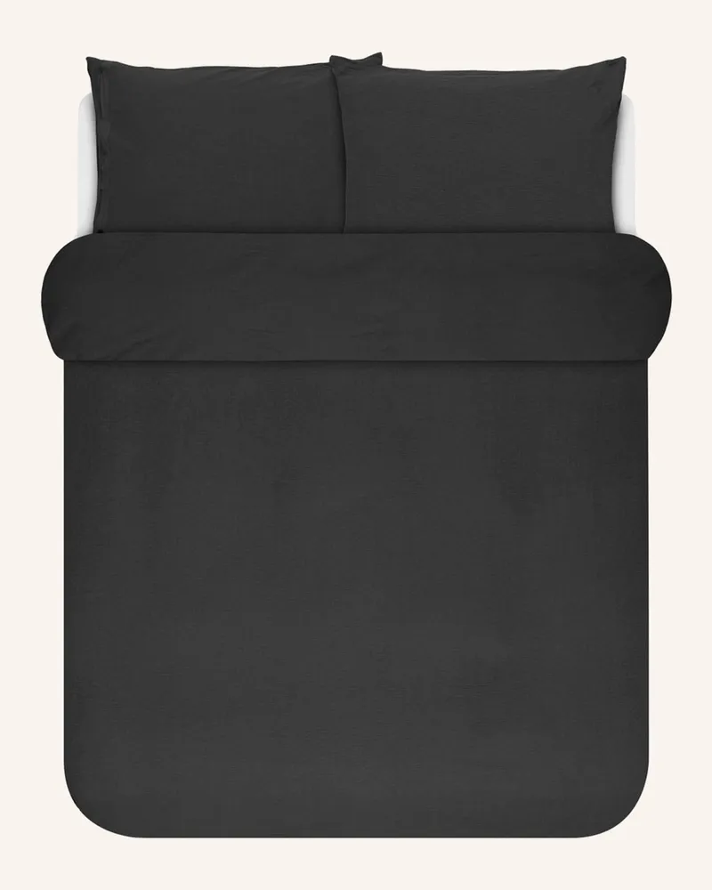 Marc O'Polo Bettwäsche Valka Aus Leinen grau Dunkelgrau