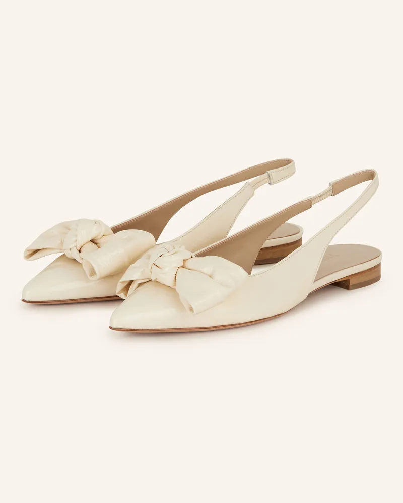 Thea Mika Slingballerinas Marzia 10 weiss Ecru