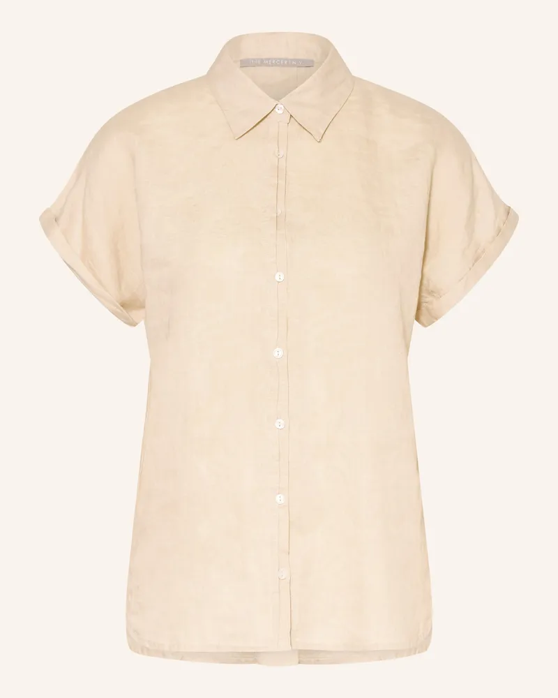 (THE MERCER) N.Y. Hemdbluse Aus Leinen beige Beige