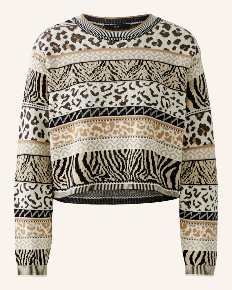 Oui  Pullover Beige