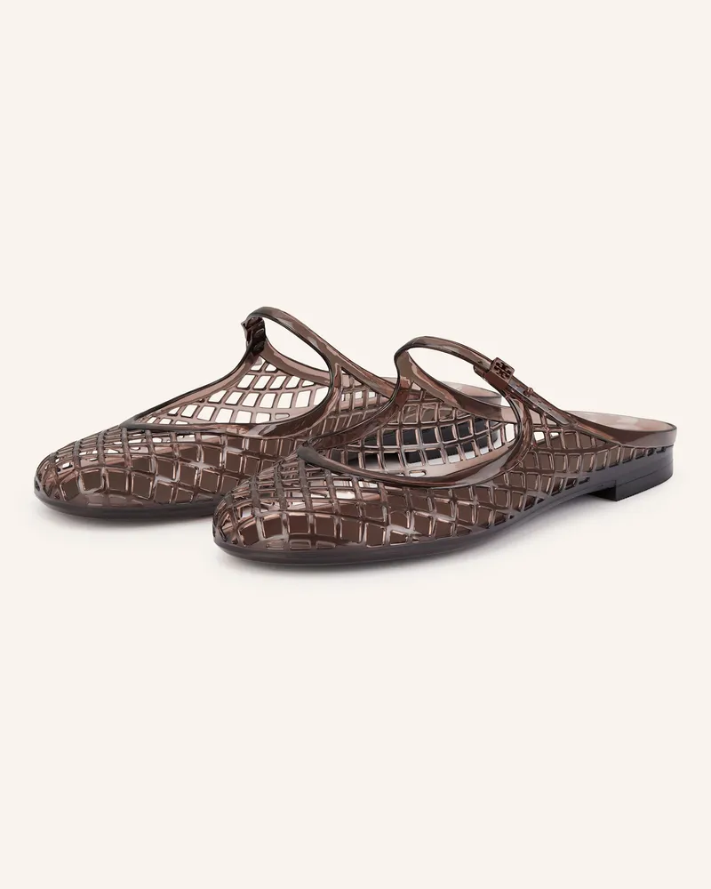 Tory Burch Pantoletten MELLOW Braun
