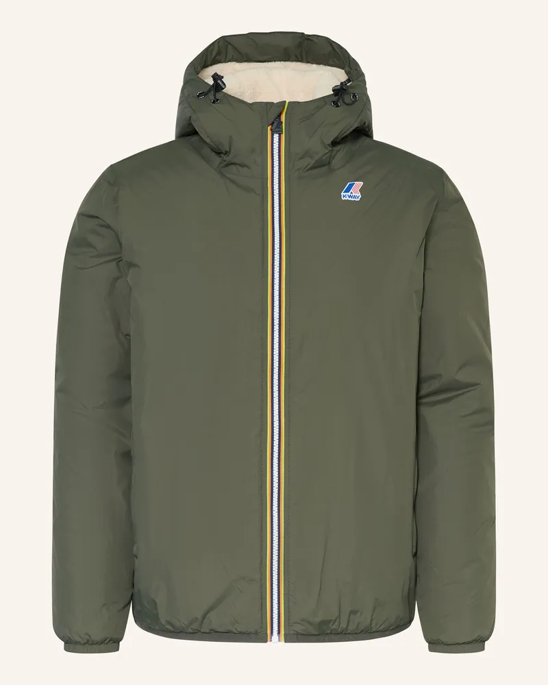 K-Way Daunenparka THOMAS Oliv
