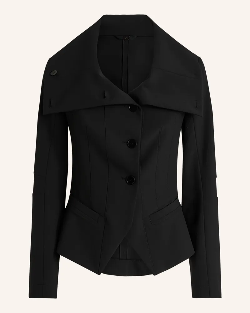 HIGH Jacke Scrunch schwarz Schwarz