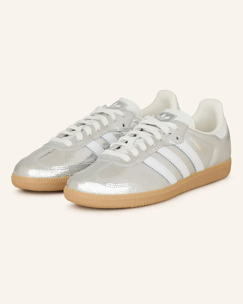 adidas Sneaker SAMBA OG W Silber
