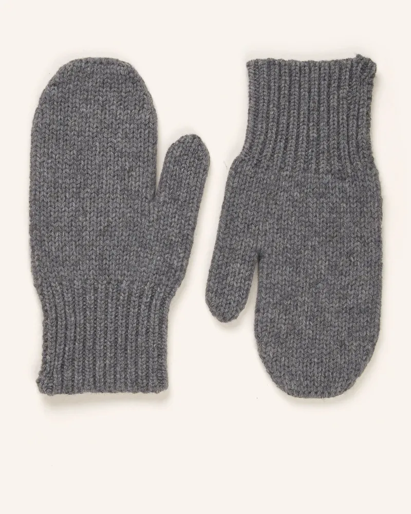 (THE MERCER) N.Y. Cashmere-Fäustlinge Grau