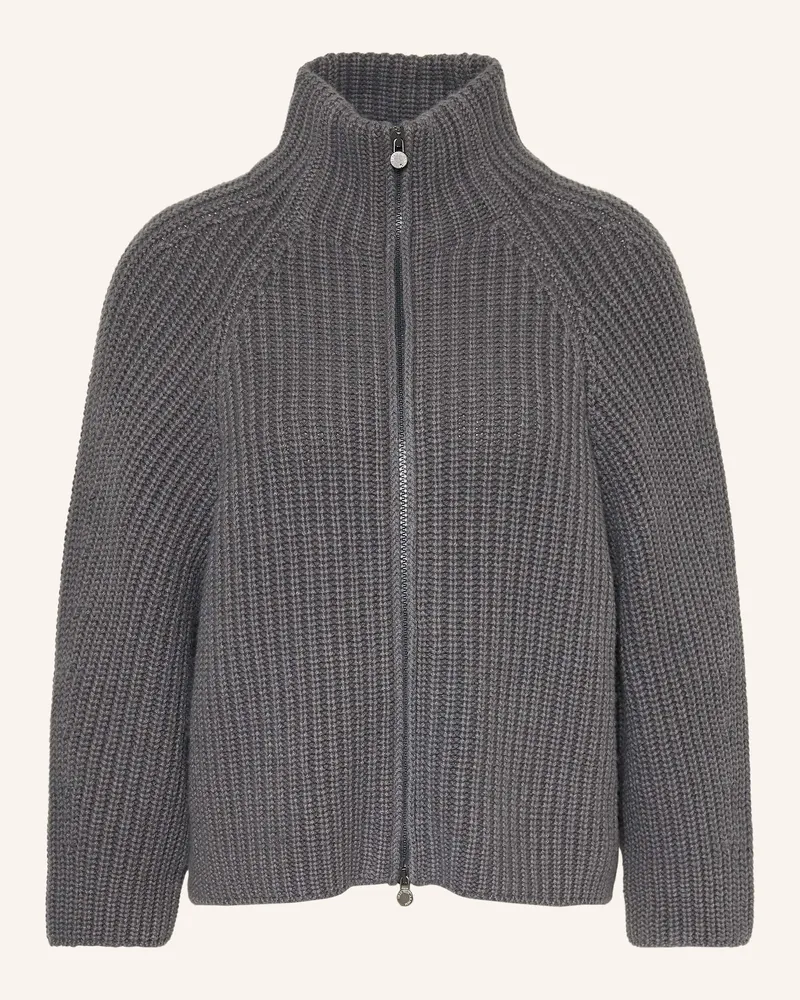 Iris von Arnim Strickjacke FALLOU aus Cashmere Grau