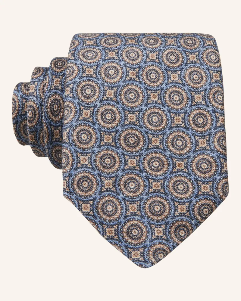 paul Krawatte blau Blau