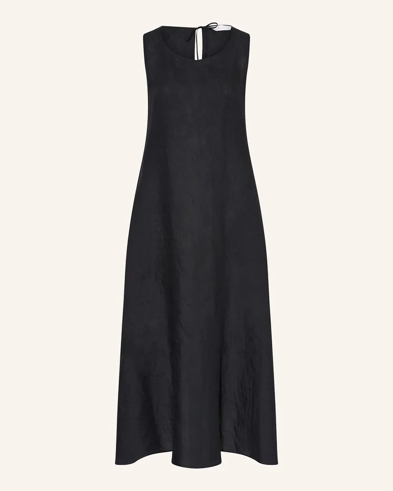 Robert Friedman Leinenkleid Albal schwarz Schwarz