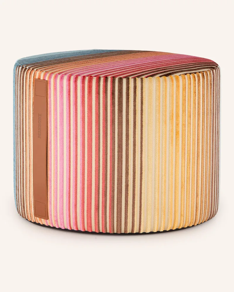 Missoni Home Pouf JACARANDA Gelb